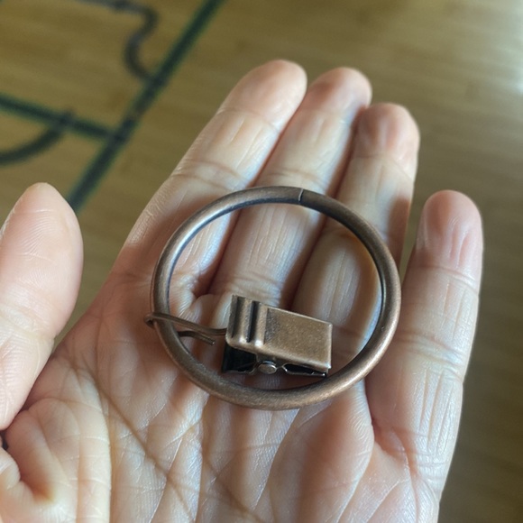 220. 10* metal Curtain hooks, shower curtains/ regular curtains - Picture 3 of 4